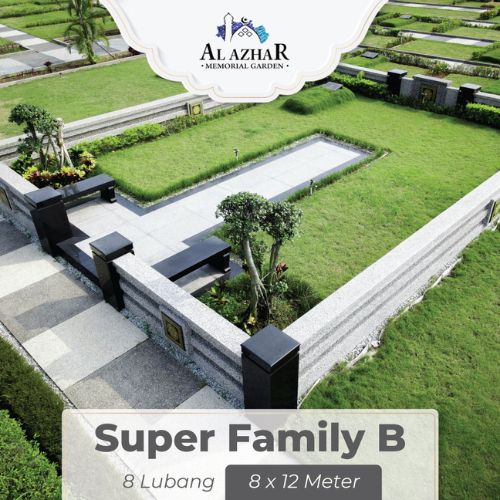 Harga Makam Al Azhar Memorial garden Tipe Kavling Super Family B